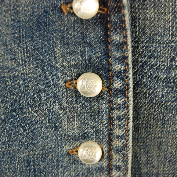 Lauren Jeans Petite Denim Jacket - Picture 3 of 7